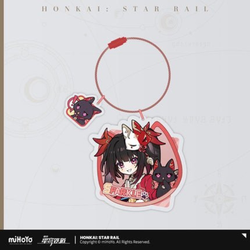 [Honkai Star Rail] Acrylic Pendant of the Tiny Cat Series – Sparkle