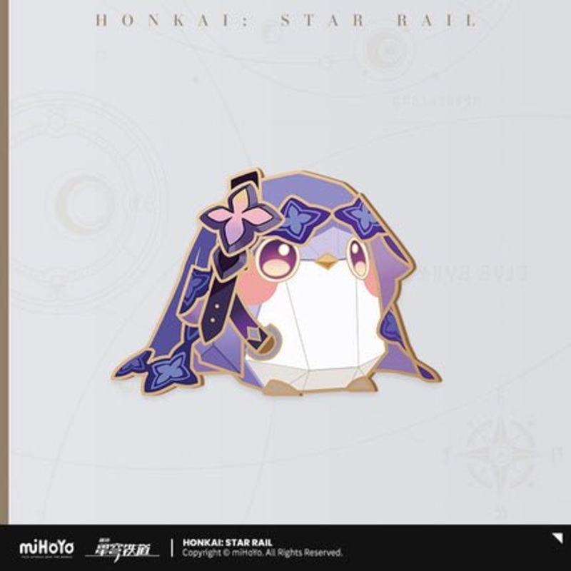 [Honkai Star Rail] Jimi’s Reception Room Series Metal Badge – Black Swan Bird