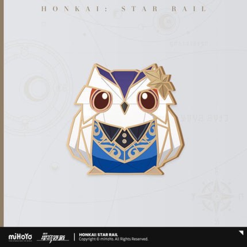 [Honkai Star Rail] Jimi’s Reception Room Series Metal Badge – Dr Ratio Bird