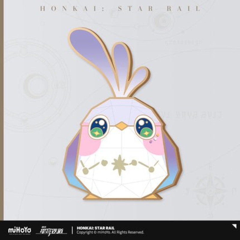 [Honkai Star Rail] Origami Bird Match Series Metal Bookmarks – Robin Bird