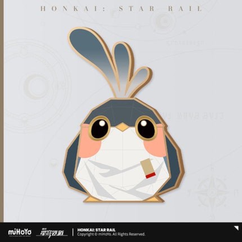 [Honkai Star Rail] Origami Bird Match Series Metal Bookmarks – Trailblazer Bird