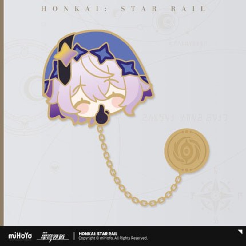 [Honkai Star Rail] Pam Exhibition Series Metal Badge – Black Swan