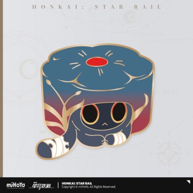 [Honkai Star Rail] Ruan Mei Creation Cat Cake Series Metal Badge – Blade