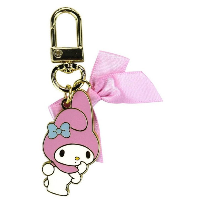 [Sanrio] Ribbon Metal Keychain- My Melody