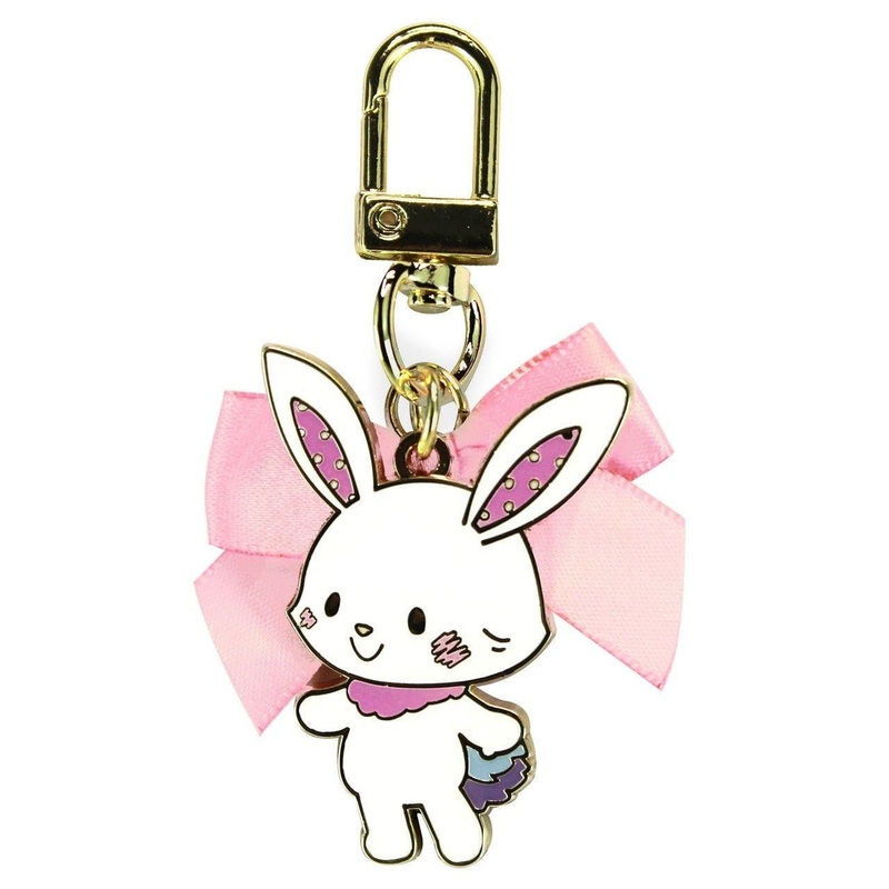 [Sanrio] Ribbon Metal Keychain- Wish Me Mel