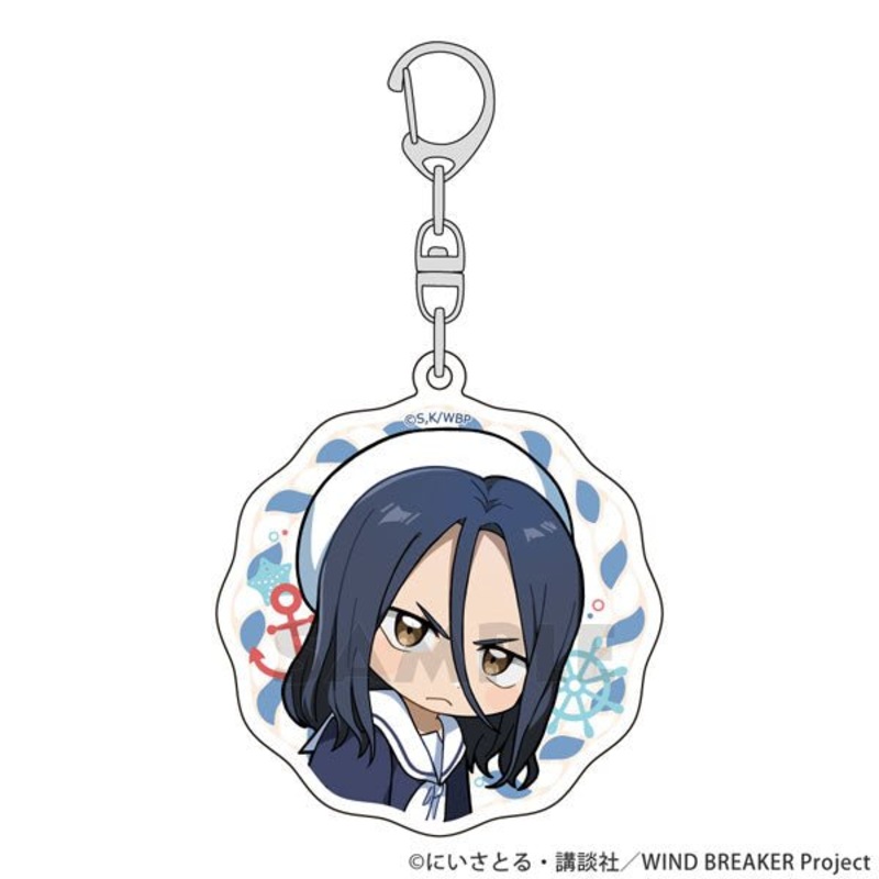 [Wind Breaker] Marine Look Acrylic Keychain- Sugishita Kyotaro
