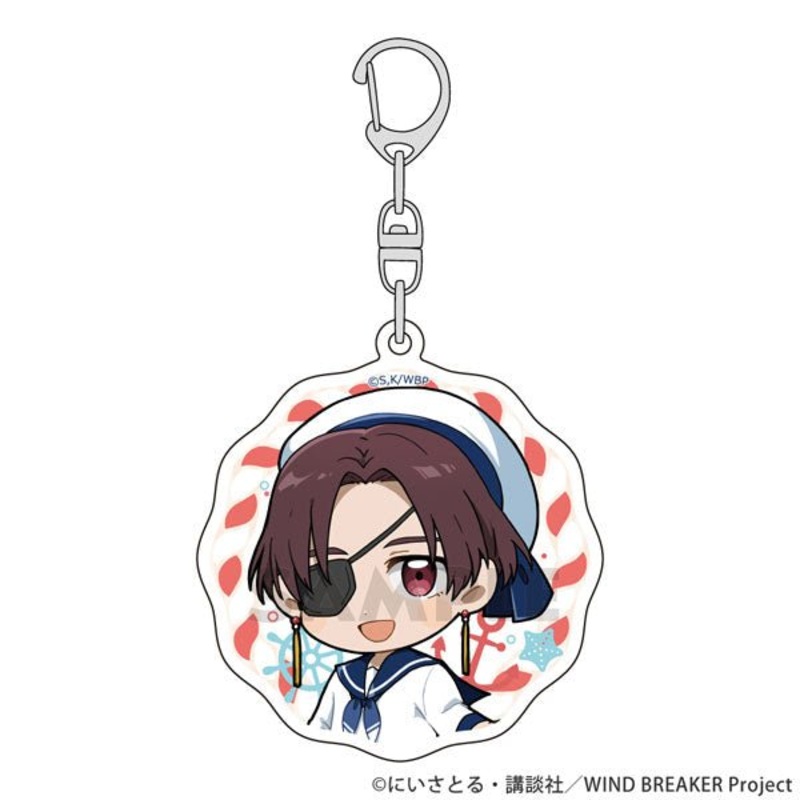 [Wind Breaker] Marine Look Acrylic Keychain- Suo Hayato