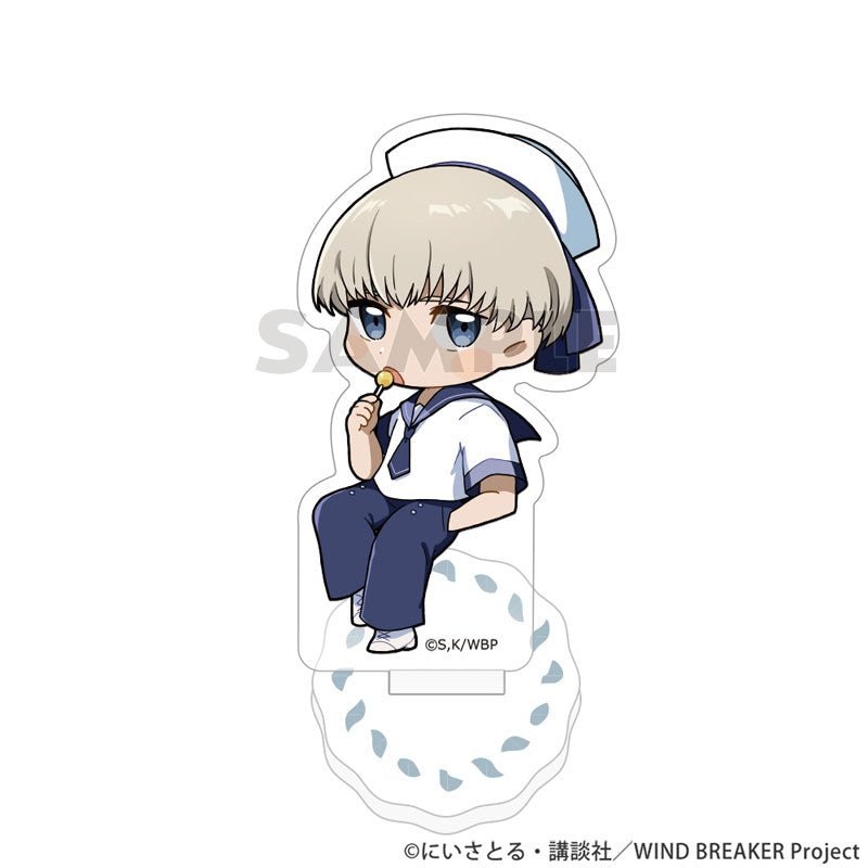 [Wind Breaker] Marine Look Acrylic Stand-  Kaji Ren