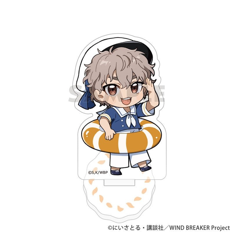 [Wind Breaker] Marine Look Acrylic Stand- Tomiyama Choji