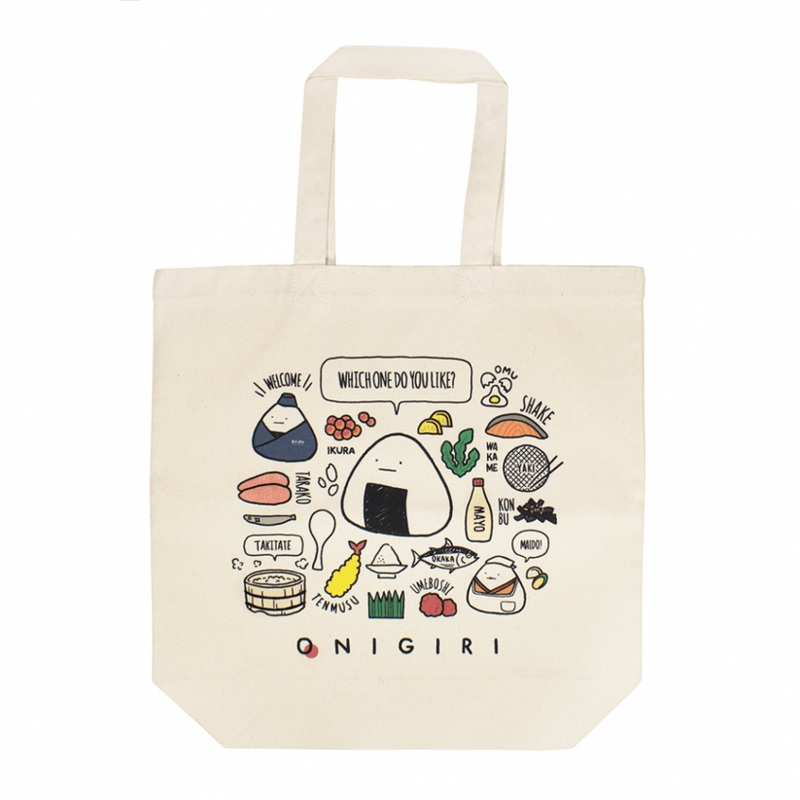 [B-Side] Onigiri Shop Tote Bag
