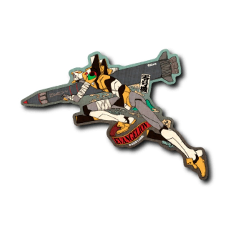 [Evangelion] B-Side Label Sticker- Eva-00 (Ukiyo-E)