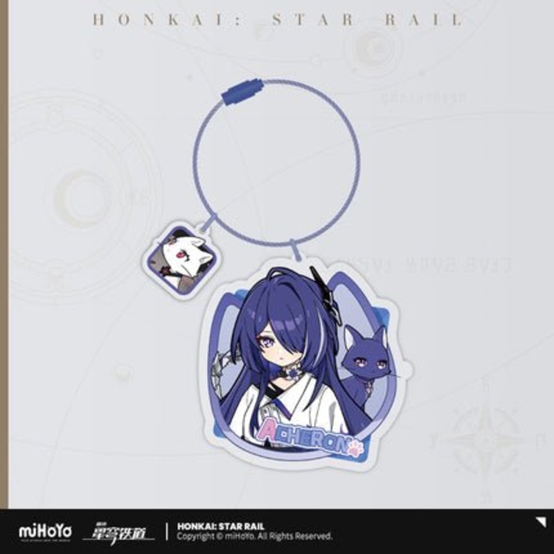 [Honkai Star Rail] Acrylic Pendant of the Tiny Cat Series – Acheron