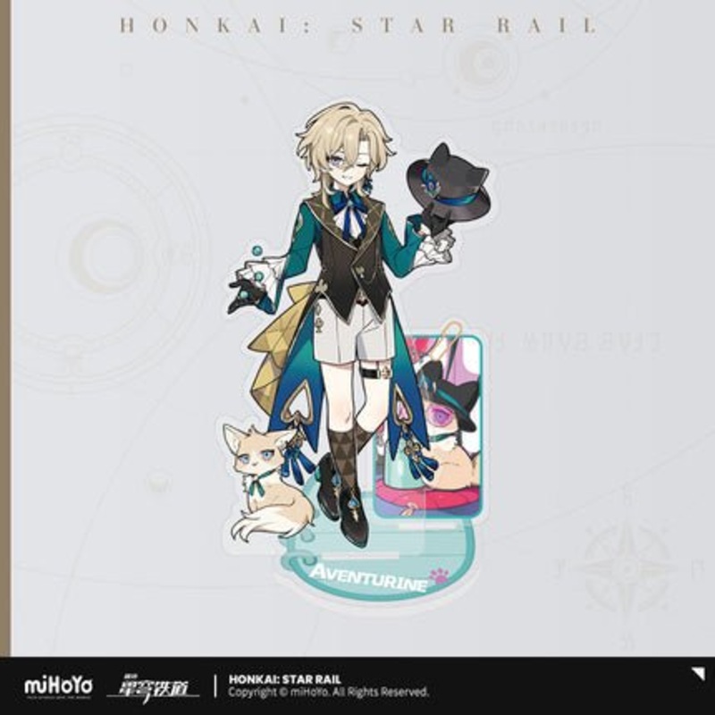 [Honkai Star Rail] Acrylic Stand of Tiny Cat Series – Aventurine