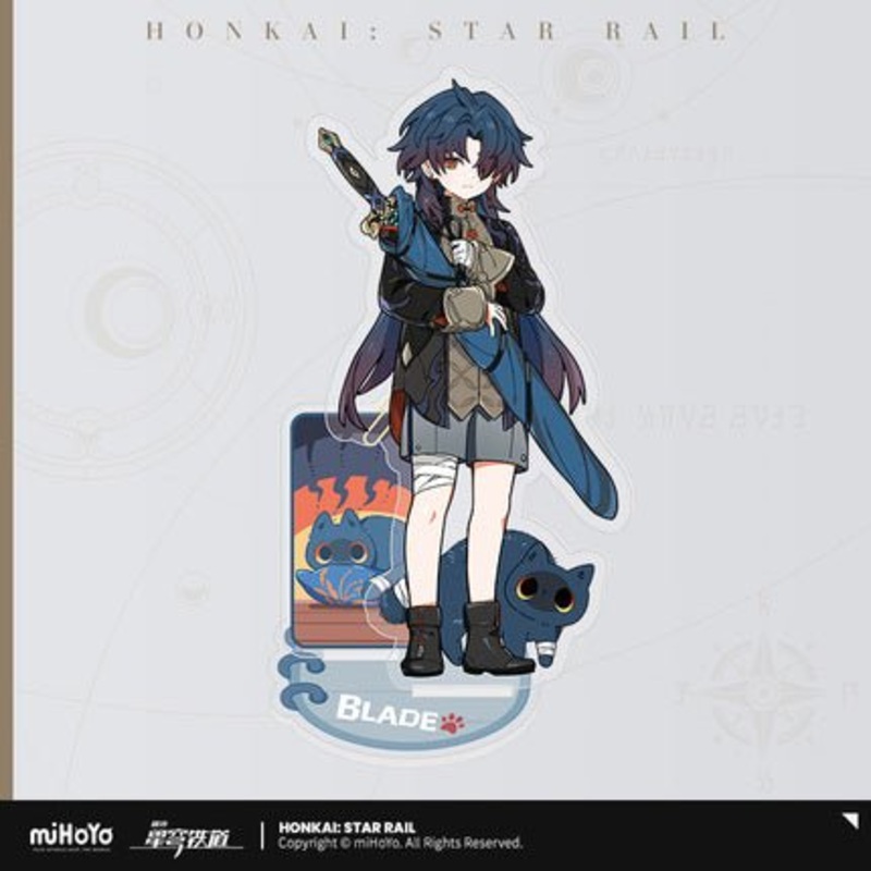 [Honkai Star Rail] Acrylic Stand of Tiny Cat Series – Blade