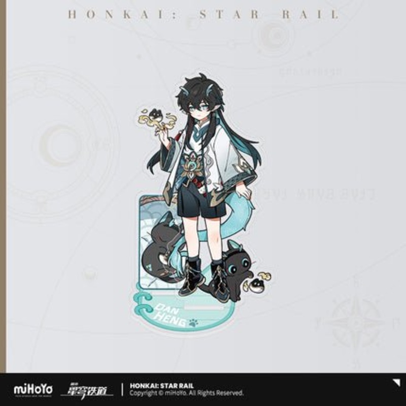 [Honkai Star Rail] Acrylic Stand of Tiny Cat Series – Imbibitor Lunae Dan Heng