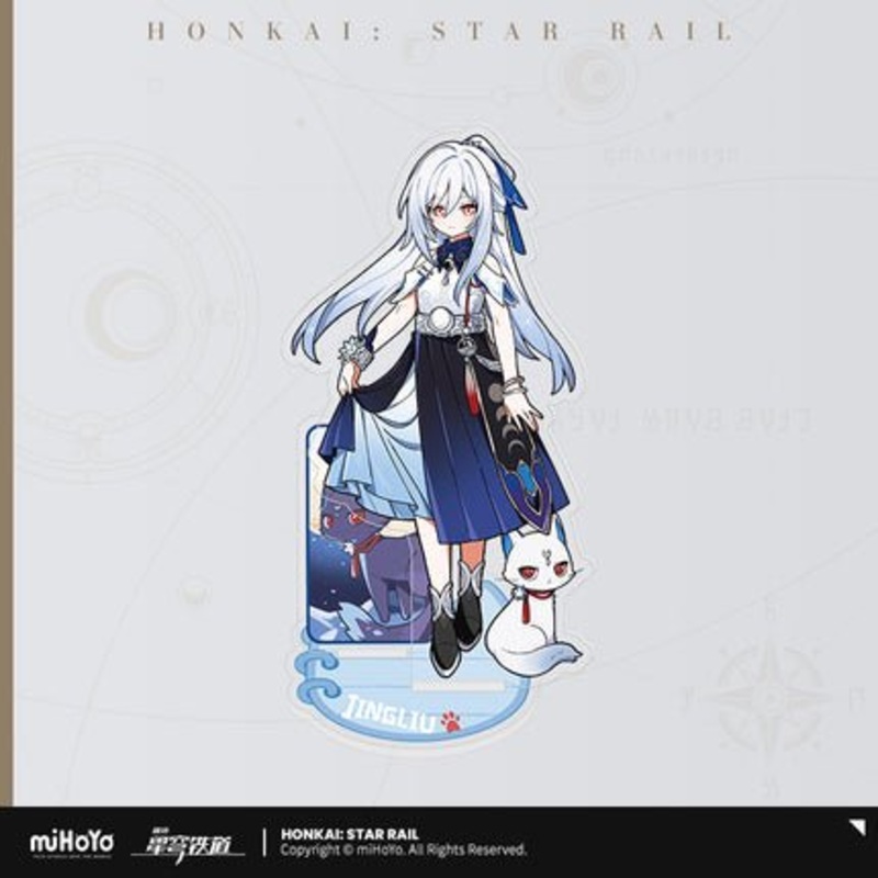 [Honkai Star Rail] Acrylic Stand of Tiny Cat Series – Jingliu