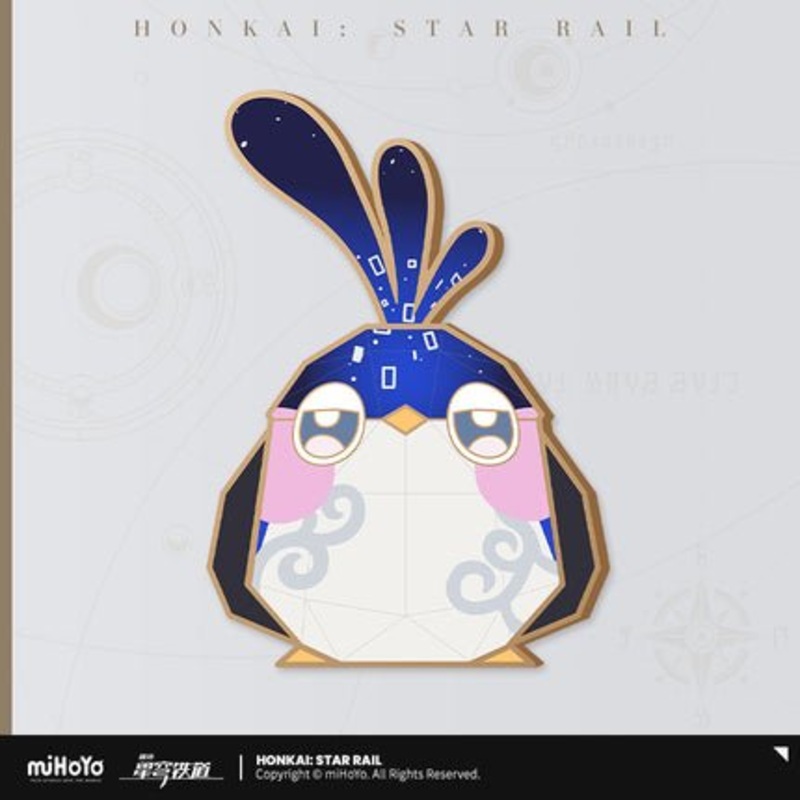 [Honkai Star Rail] Origami Bird Match Series Metal Bookmarks – Jade Bird