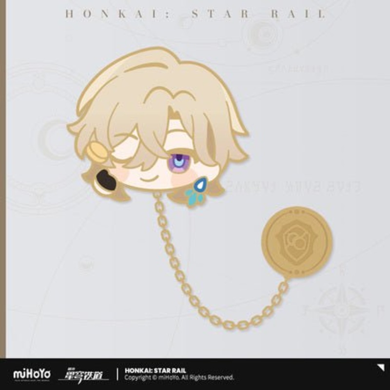 [Honkai Star Rail] Pam Exhibition Series Metal Badge – Aventurine