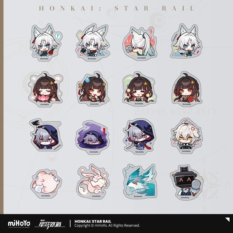 [Honkai Star Rail] Pam Exhibition Series Q-version Sticker Pack 2