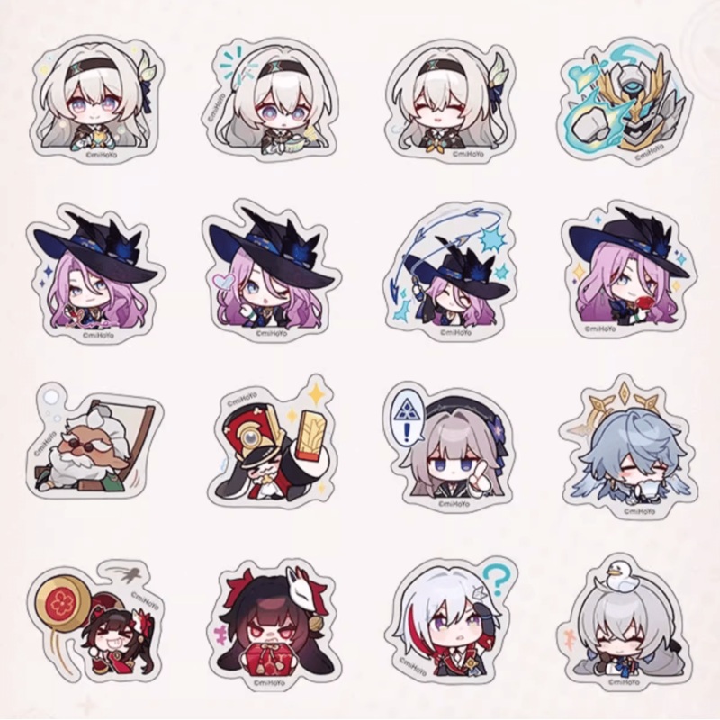 [Honkai Star Rail] Pam Exhibition Series Q-version Sticker Pack 3