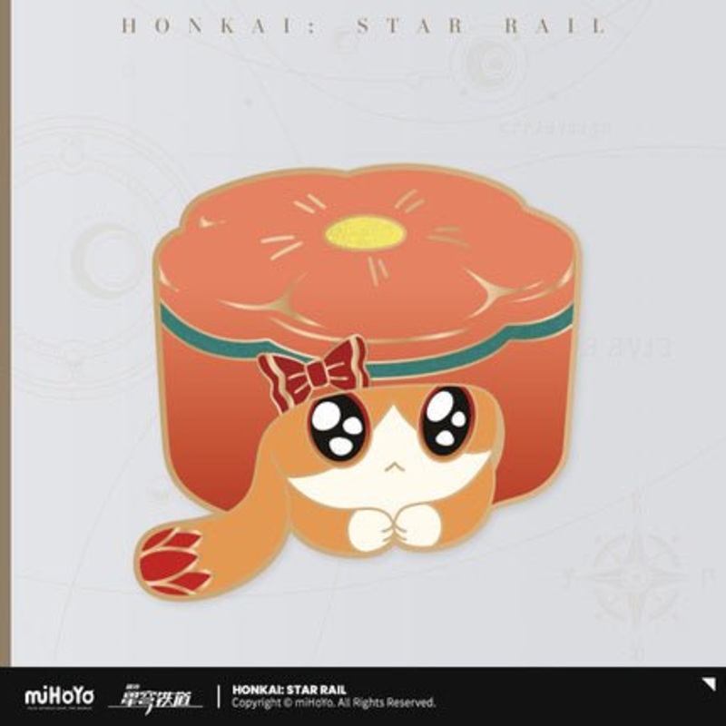 [Honkai Star Rail] Ruan Mei Creation Cat Cake Series Metal Badge – Guinaifen