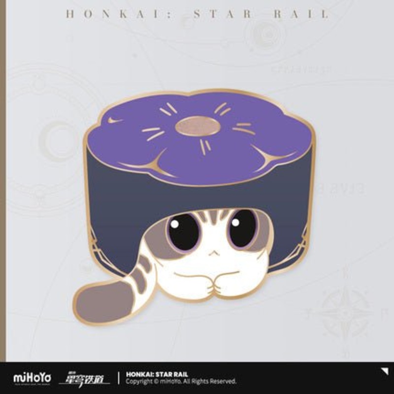 [Honkai Star Rail] Ruan Mei Creation Cat Cake Series Metal Badge – Herta