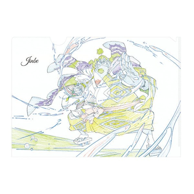 [One Piece] Illustration Work By Oda Eiichiro Clear File/Jinbei