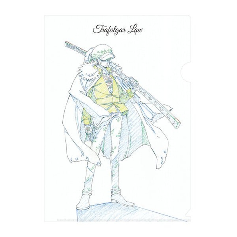 [One Piece] Illustration Work By Oda Eiichiro Clear File/Law