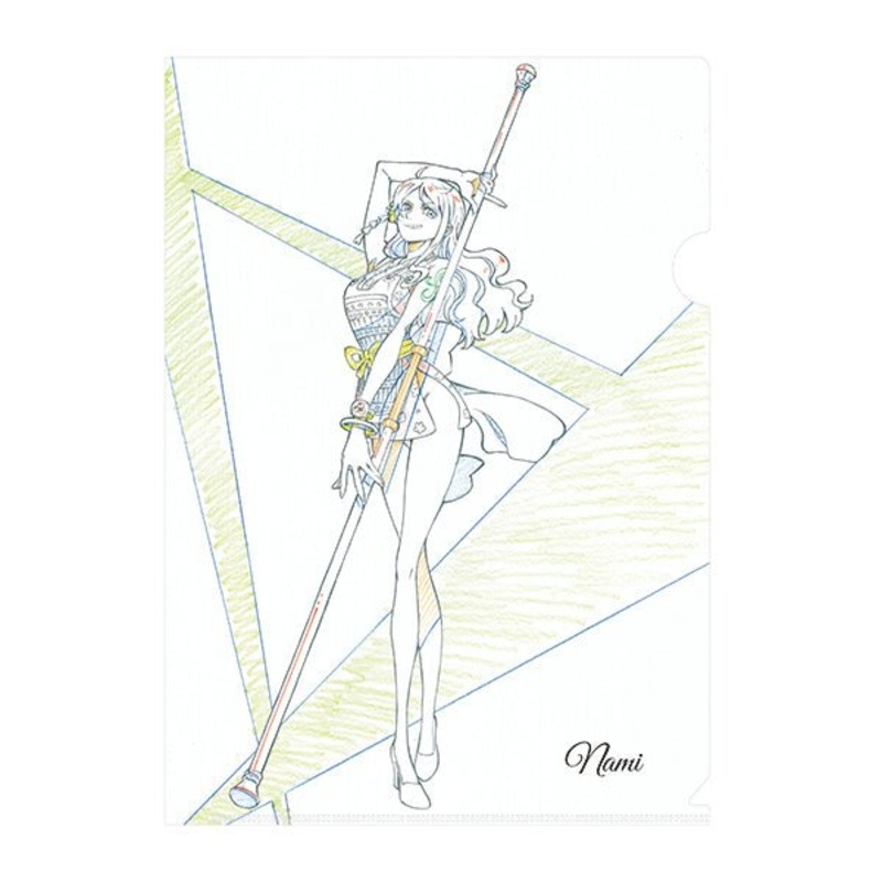 [One Piece] Illustration Work By Oda Eiichiro Clear File/Nami