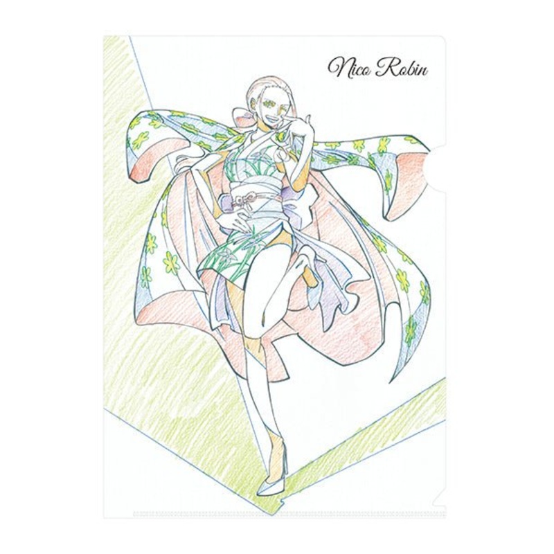 [One Piece] Illustration Work By Oda Eiichiro Clear File/Robin