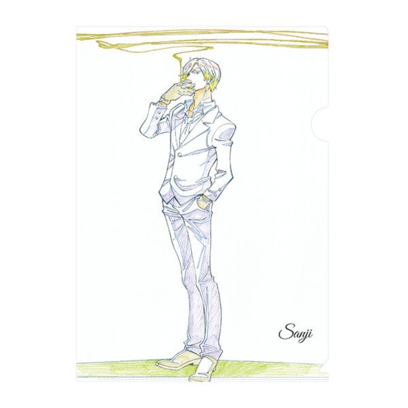 [One Piece] Illustration Work By Oda Eiichiro Clear File/Sanji