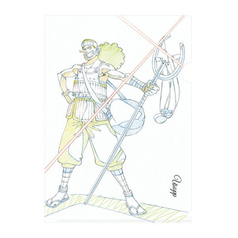 [One Piece] Illustration Work By Oda Eiichiro Clear File/Usopp