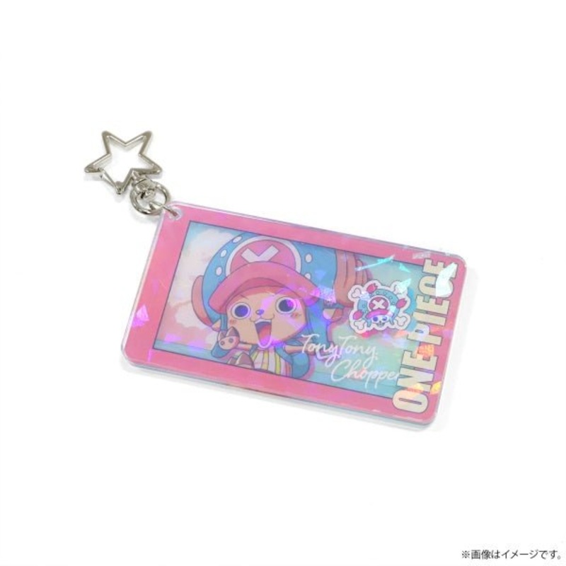 [One Piece] Retro Pop Color Holographic Acrylic Keychain Chopper