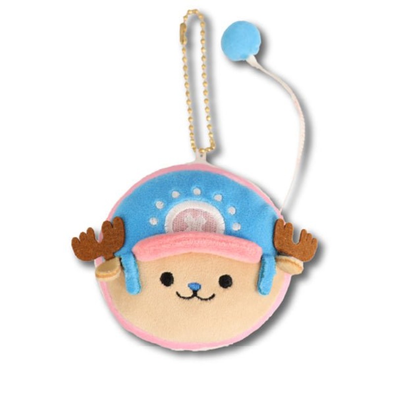 [One Piece] SANJI no OYATSU Very Berry Chopper Macaron Plush Tape Measure