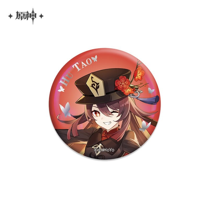 [Genshin Impact] Wish Banner Series – Can Badge Hutao – Fragrance in Thaw