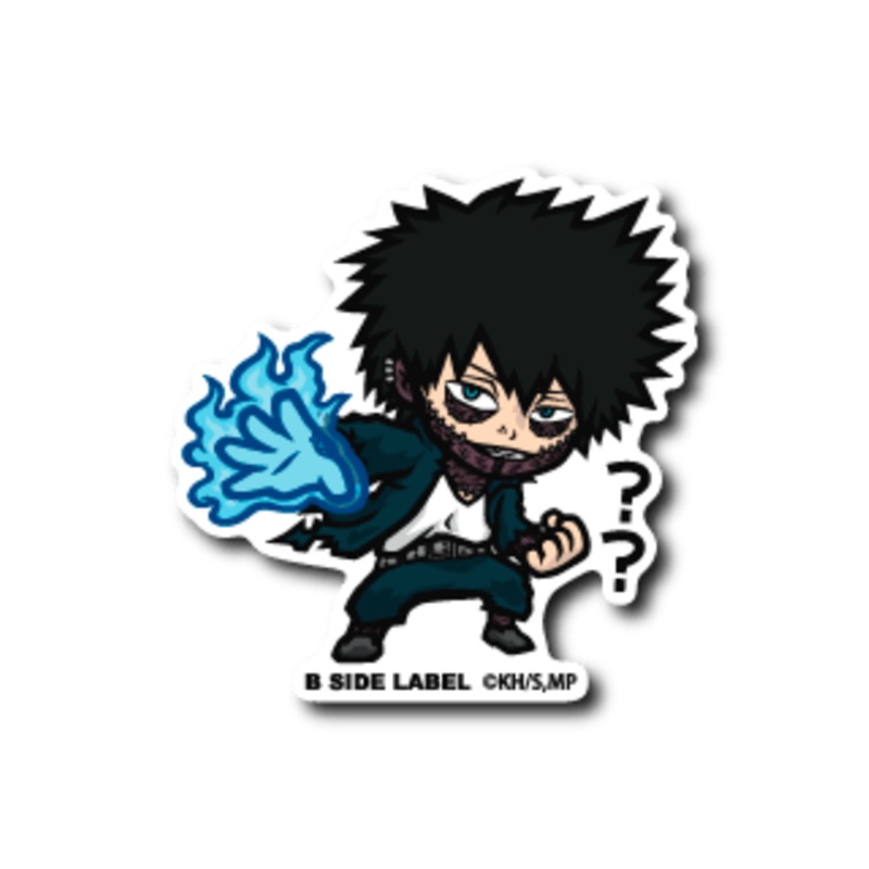 [My Hero Academia] B-Side Label Sticker- Dabi (Black Hair)