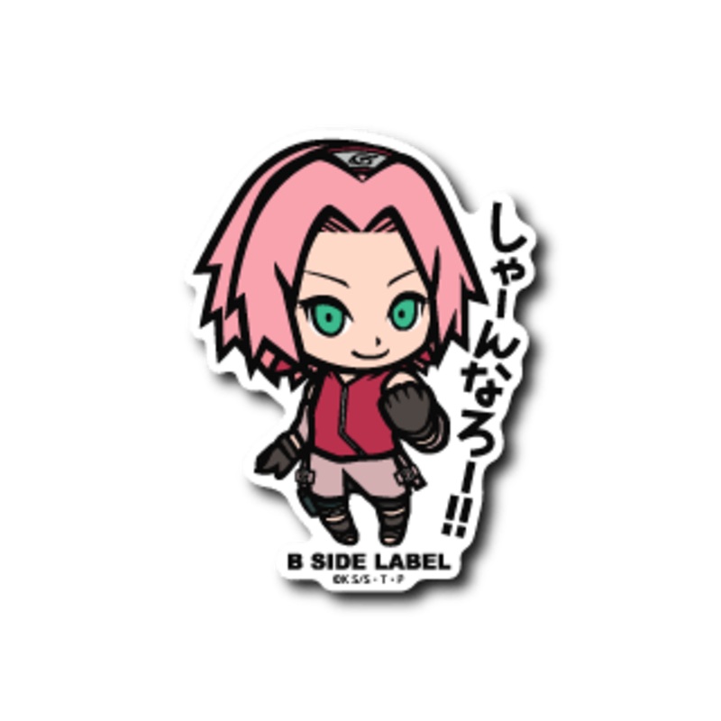 [Naruto] B-Side Label Sticker- Sakura Haruno