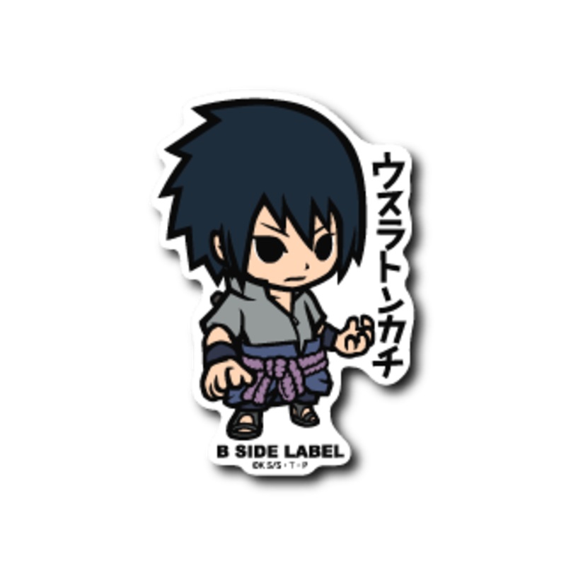 [Naruto] B-Side Label Sticker- Sasuke Uchiha