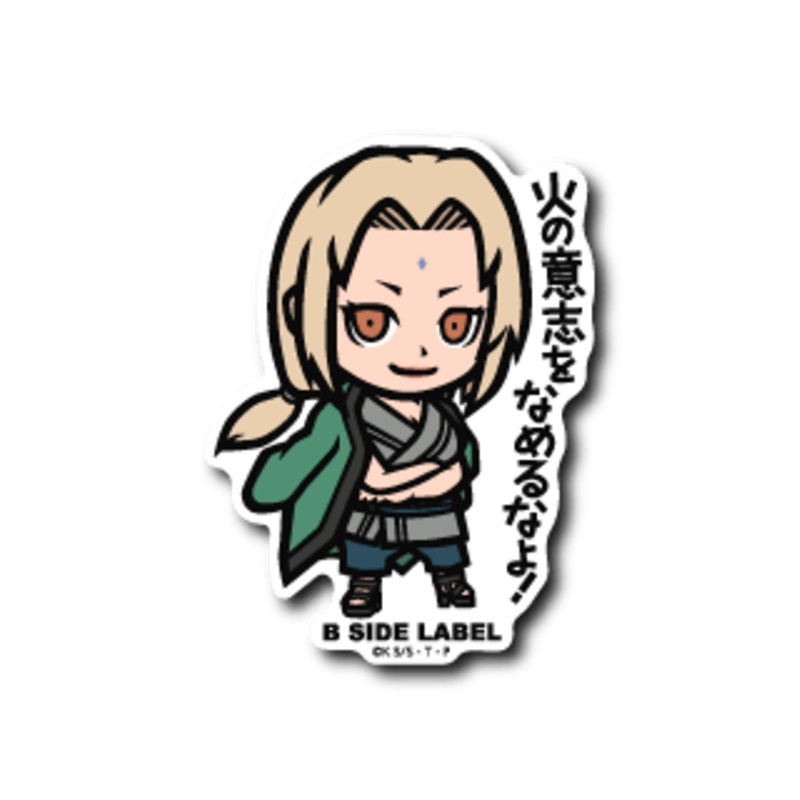 [Naruto] B-Side Label Sticker- Tsunade