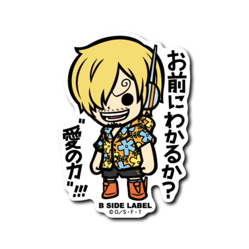 [One Piece] B-Side Label Sticker- Egghead Sanji