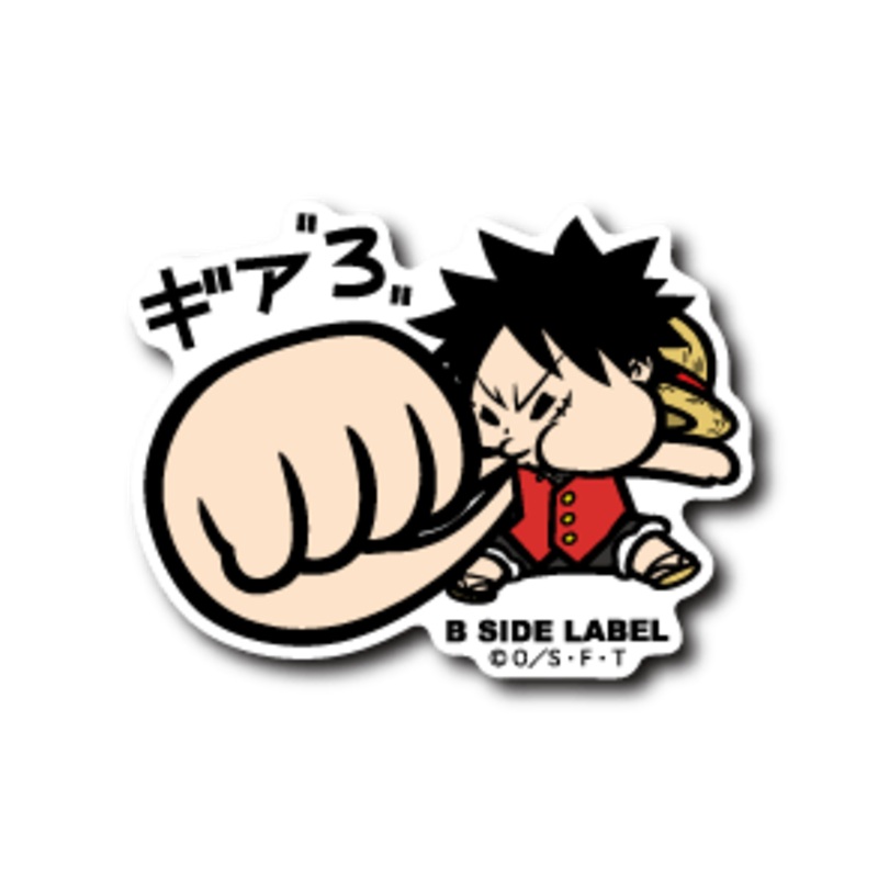 [One Piece] B-Side Label Sticker- Gear 3 Luffy