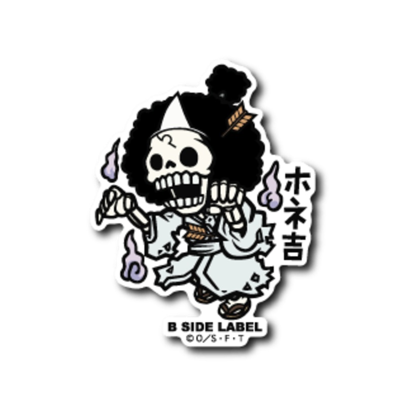 [One Piece] B-Side Label Sticker- Wano Brook (Bonekichi)