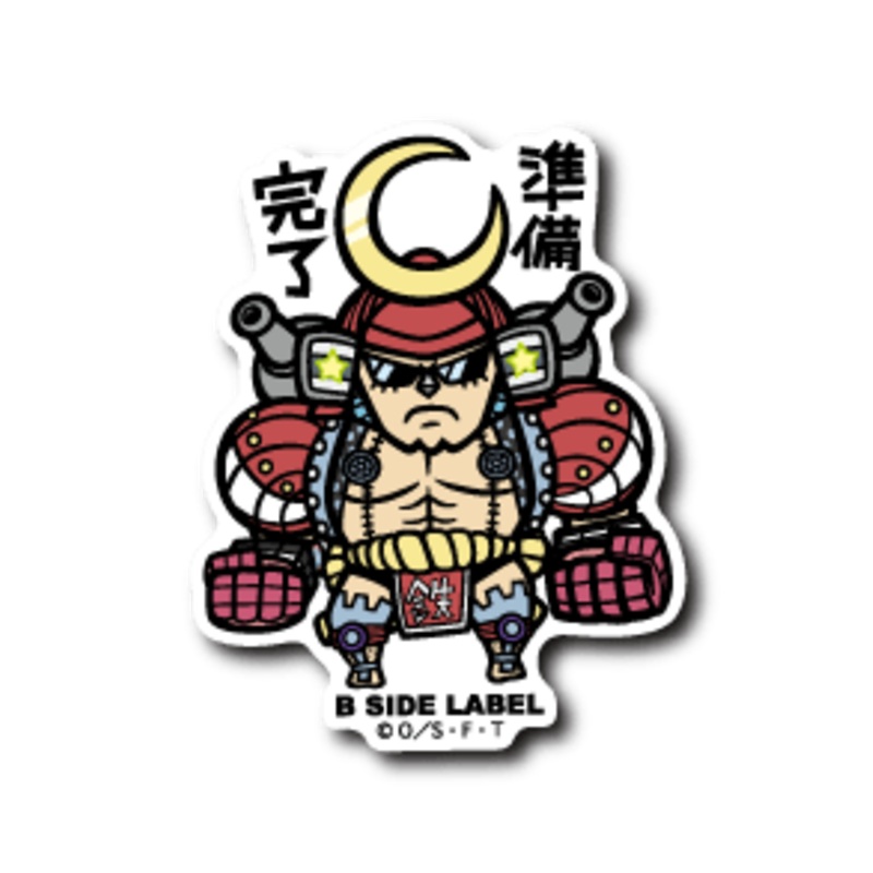 [One Piece] B-Side Label Sticker- Wano Franky
