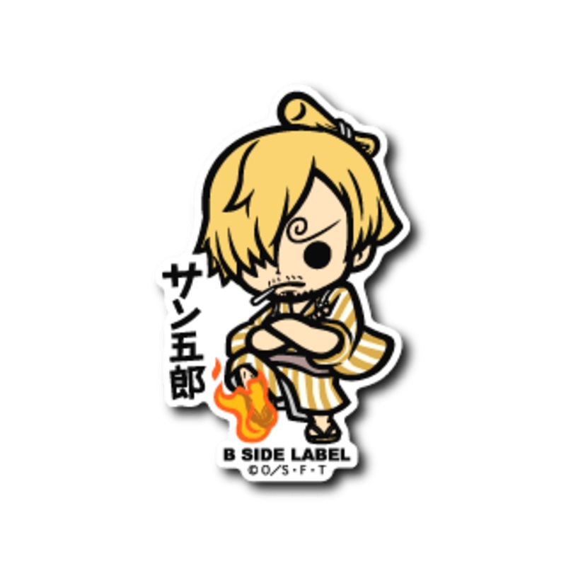 [One Piece] B-Side Label Sticker- Wano Sanji (Sangoro)