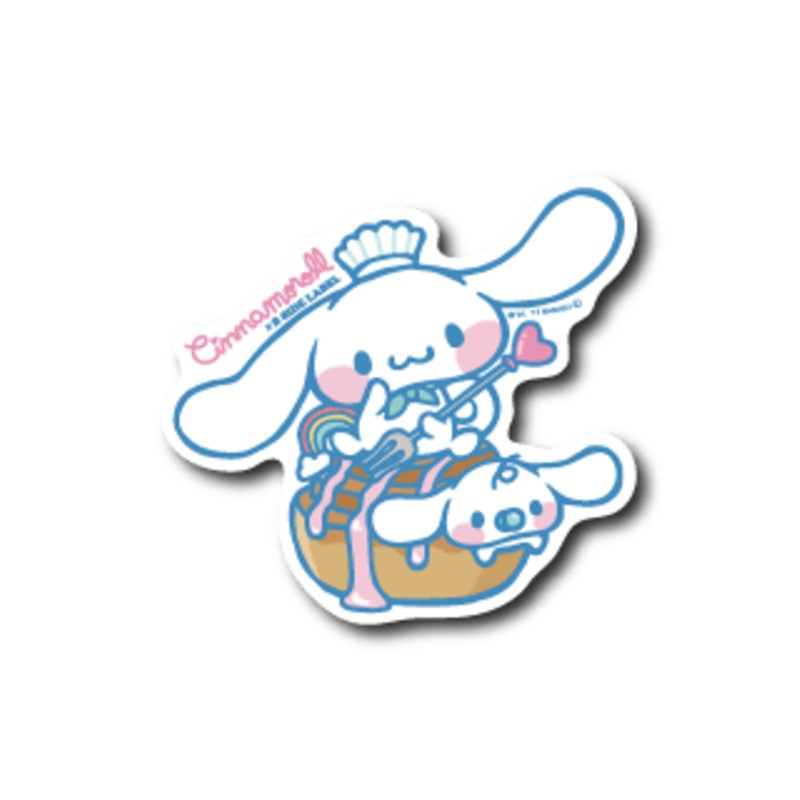 [Sanrio] B-Side Label Sticker- Cinnamoroll