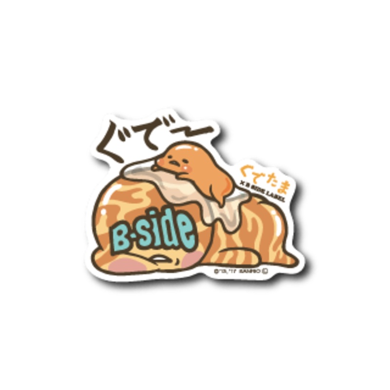 [Sanrio] B-Side Label Sticker- Gudetama