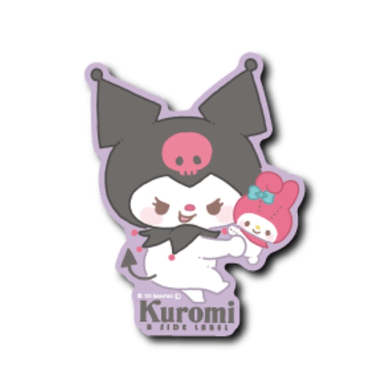 [Sanrio] B-Side Label Sticker- Kuromi