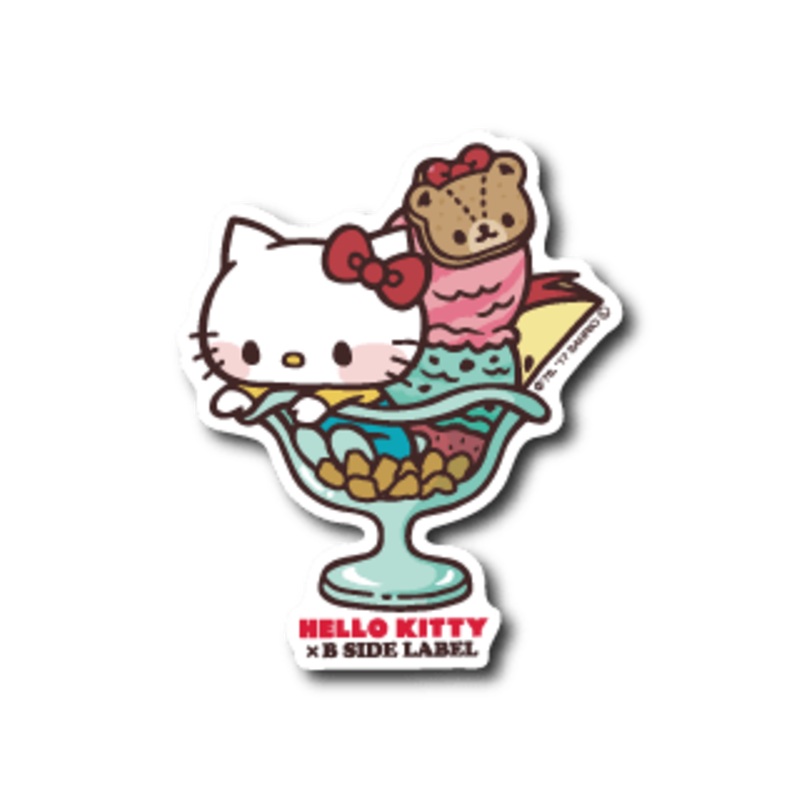 [Sanrio] B-Side Label Sticker- Parfait Hello Kitty