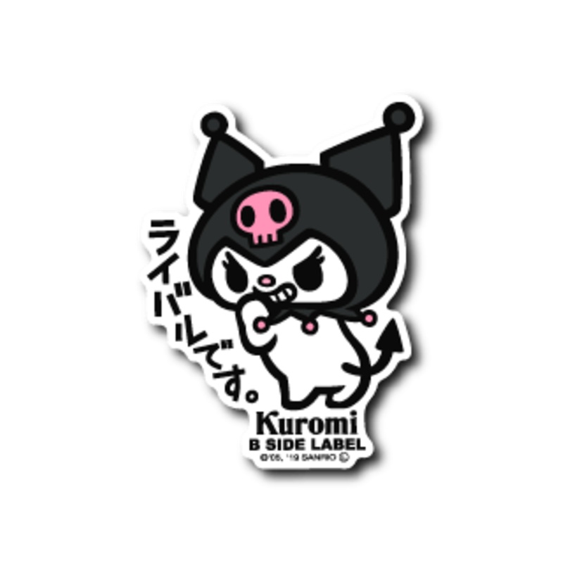 [Sanrio] B-Side Label Sticker- Rival Kuromi