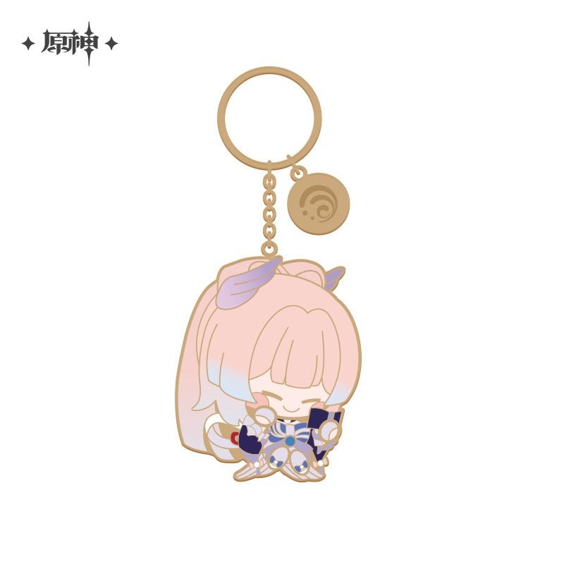 [Genshin Impact] Chibi Character Metal Pendant – Sangonomiya Kokomi